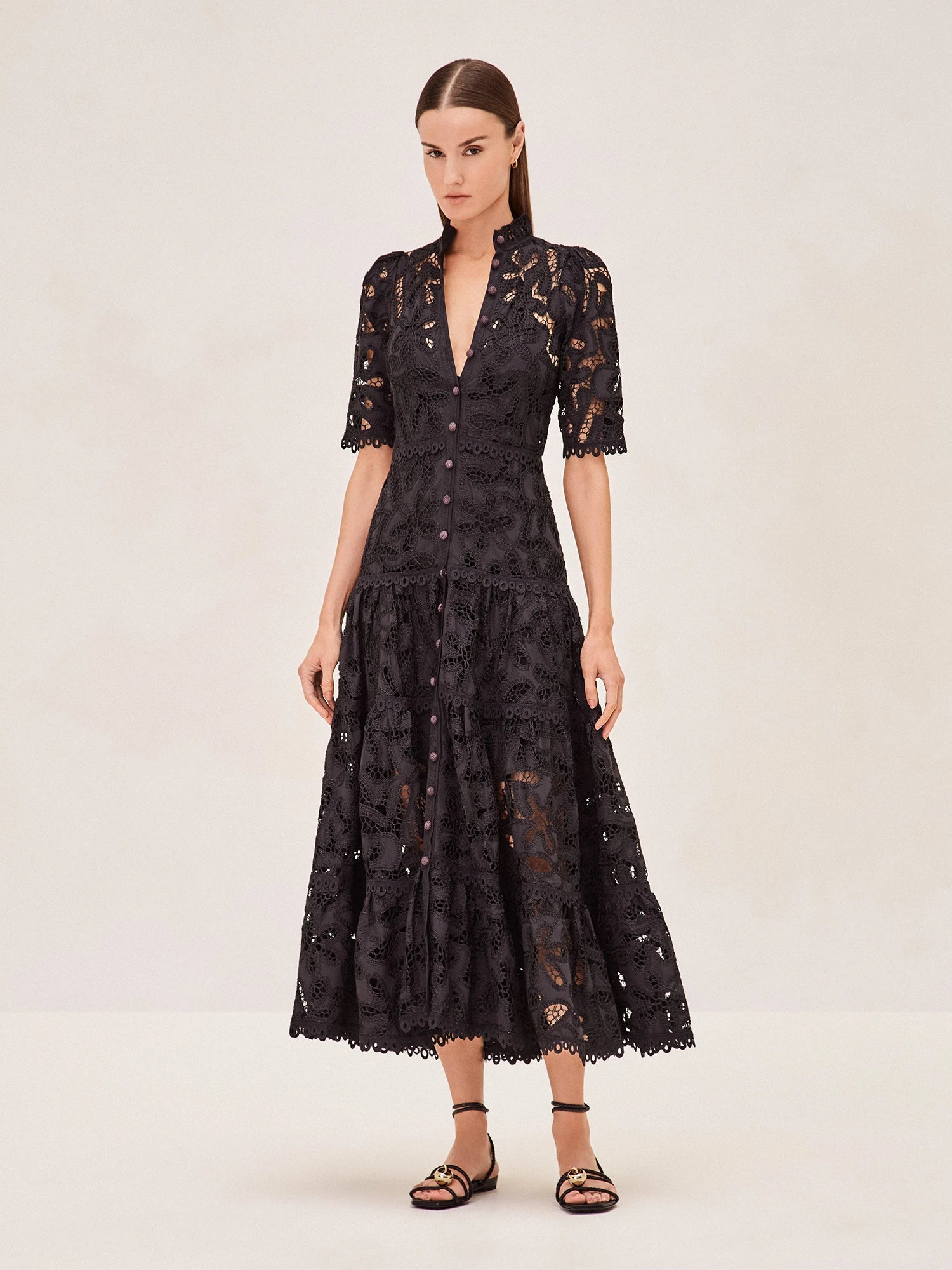 Alexis lace midi dress best sale